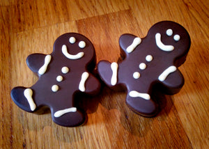 Vegan Chocally Gingerbread Men