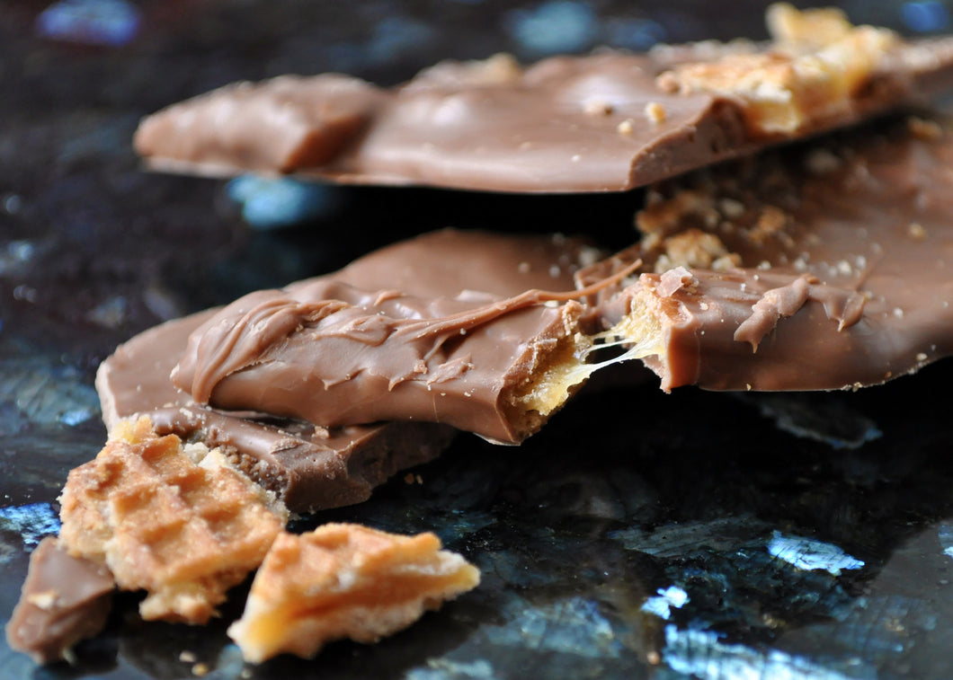 Milk Chocolate Chewy Caramel Wafer Shards