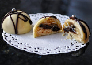 Chocally Mince Pie White Chocolate Ganache