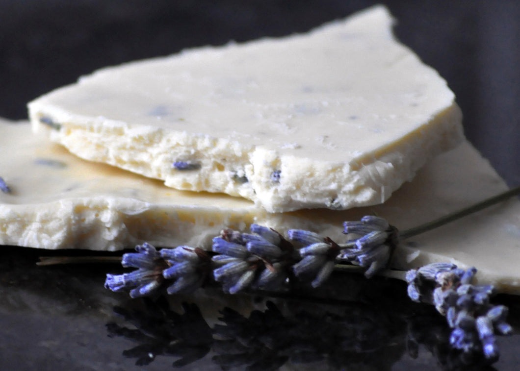 White Chocolate Lavender Shards